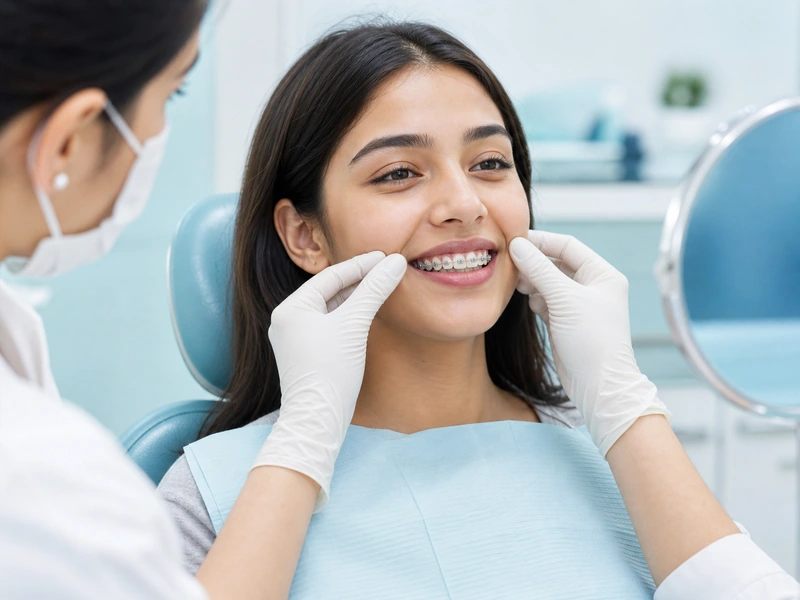 Professional braces and orthodontic treatment for smile alignment